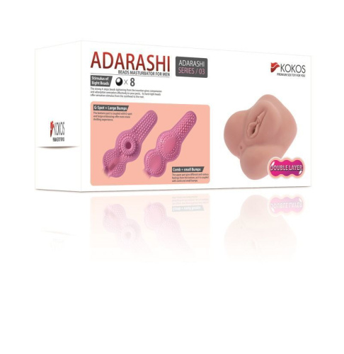 Мастурбатор Kokos Adarashi 3 Double Layer