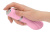 Pillow Talk Sassy Pink - Роскошный вибратор с кристаллом Сваровски для точки G, 12.8х3.8 см. (розовый)