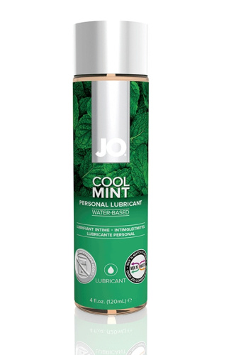 System JO - H2O Cool Mint - смазка на водной основе, 120 мл - sex-shop.ua