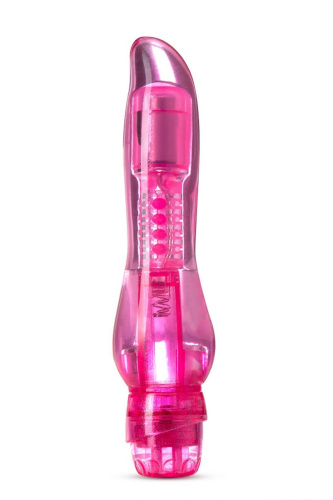 Blush Naturally Yours Can-Can - Вибратор гелевый, 17,1 см (розовый) - sex-shop.ua