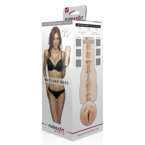 Fleshlight Girls: Maitland Ward - Toy Meets World, мастурбатор со слепка вагины, 24 см