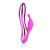 CalExotics DazzLED Brilliance - вібратор кролик з led підсвічуванням, 12.8х3.3 см (рожевий)
