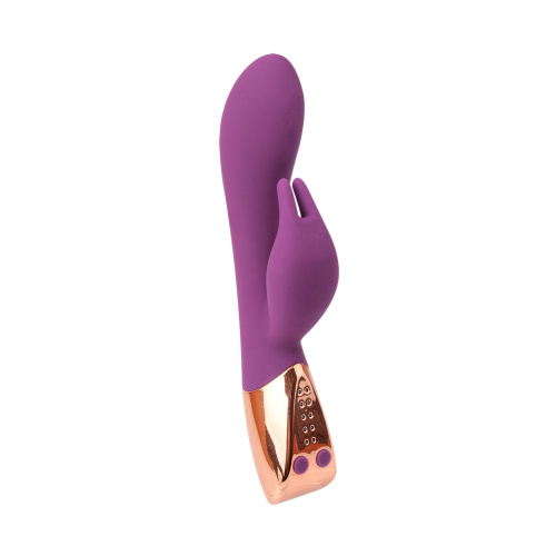 Fierce Euphoria G Knight - Вибратор-кролик, 10х3.8 см (фиолетовый) - sex-shop.ua