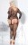 SoftLine Ladybird - Комбинезон в сетку, XL-3XL (чёрный)
