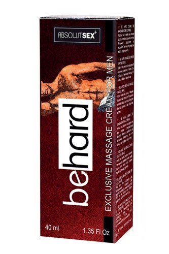 Ruf Be Hard Erection Cream - Массажный мужской крем для эрекции, 40 мл - sex-shop.ua