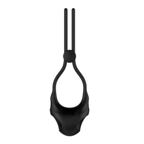 Nexus Forge Vibrating - Ерекційне віброкільце-ласо, 15 см (чорний)