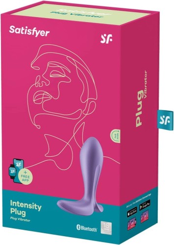 Satisfyer - Intensity Plug - Анальна пробка з вібрацією (фіолетовий) - купити в Україні | Секс шоп SEX-SHOP.ua