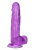 California Exotic Novelties Queen Size Dong 6 - Фаллоимитатор, 15.25х4,0 см (фиолетовый)