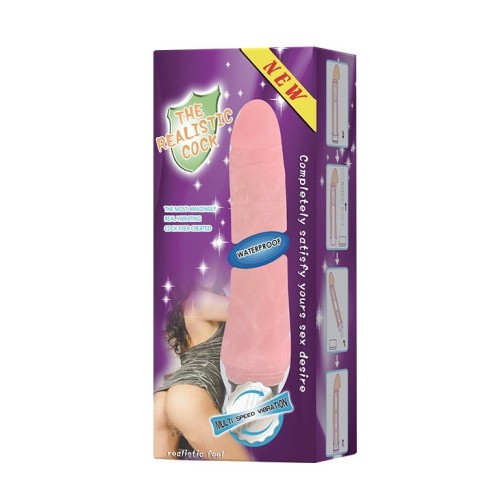 The Realistic Cock Flesh - Вибратор, 20 см (телесный)