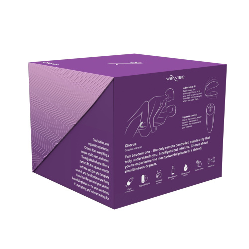 Вібратор для пар зі смарт управлінням We-Vibe Chorus - купити в Україні | Секс шоп SEX-SHOP.ua