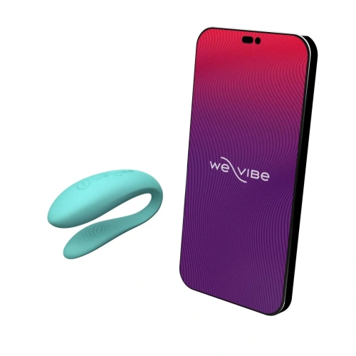 We-Vibe Sync Lite Aqua - Смарт-вібратор, 7,8 см (бірюзовий) - купити в Україні | Секс шоп SEX-SHOP.ua