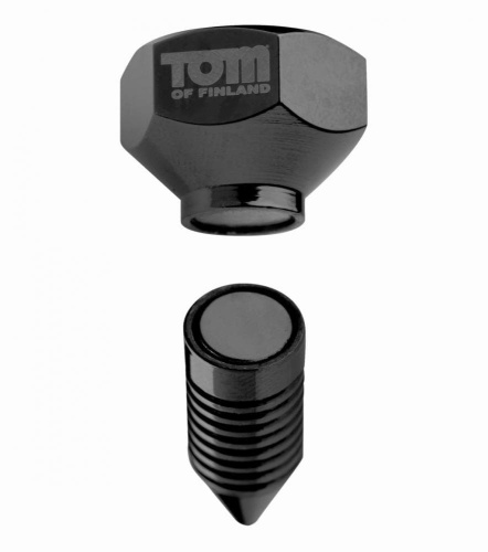 Tom of Finland Screw U II Magnetic Nipple Clamps - Затискачі прикраса для сосків