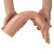 LoveToy King size Realistic Magic Hand - Гігантська рука для фістингу, 36х8 см