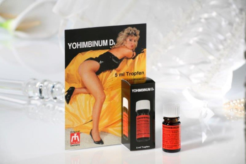 YOHIMBIN - Возбуждающие капли для двоих, 5 мл - sex-shop.ua