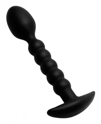 Prostatic Play Sojourn Slim Ribbed - массажер простаты, 10,7х2,5 см - sex-shop.ua