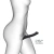 Безремневой страпон Strap-On-Me L, 19 см