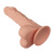 LyBaile Beautiful Encounter Buraq Dildo Flesh - Релистичный фаллоимитатор на присоске, 18 см (телесный)
