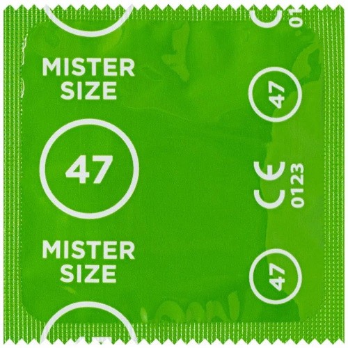 Mister Size 47 мм - Презервативы, 3 шт - sex-shop.ua