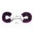 LoveToy - Fetish Pleasure Metal Hand Cuffs - Наручники (фиолетовые)