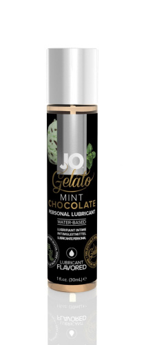 System JO - Gelato Mint Chocolate Lubricant - оральный лубрикант со вкусом мятного шоколада, 30 мл - sex-shop.ua