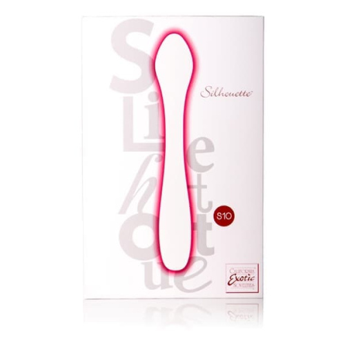 California Exotic Novelties Silhouette S10 - Інтимний вібромасажер, 16.5х3.25 см (рожевий) - купити в Україні | Секс шоп SEX-SHOP.ua