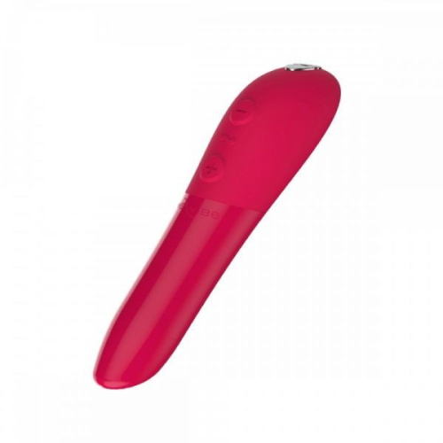 We-Vibe Tango X + Лубрикант 50 мл - потужний міні вібратор, 10х2.3 см, (рожевий)