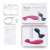 We-Vibe Tango Pleasure Mate Collection - Вибратор с двумя разными насадками, 9х2 см (белый)