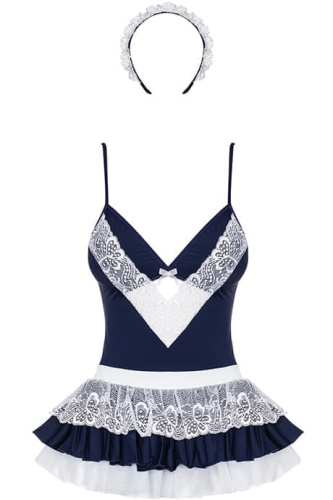 Костюм покоївки Obsessive 872-CST-6 costume (S / M) - купити в Україні | Секс шоп SEX-SHOP.ua