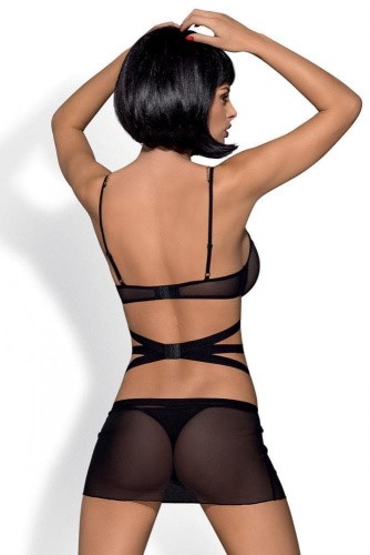 Сексуальный комплект Obsessive Bondy chemise  (L/XL)