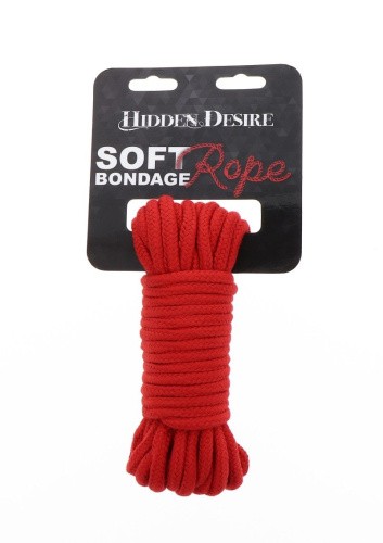 Hidden Desire Bondage Rope 10 meter - веревка для связывания, 10 м. (красная) - sex-shop.ua