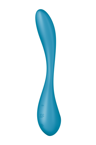 Satisfyer G-Spot Flex 5+ - Універсальний вібратор, 15х3.4 см (синій) - купити в Україні | Секс шоп SEX-SHOP.ua