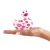 Big Teaze Toys I Rub My Duckie Romance 2.0 -  вибратор уточка, 9 см (белый с красным)
