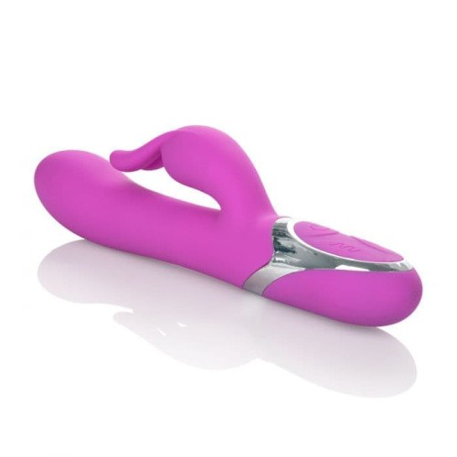California Exotic Novelties Enchanted Bunny - силиконовый вибратор-кролик, 13.3х3.8 см