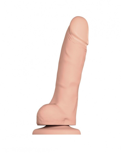 Strap-On-Me Soft Realistic Dildo Vanilla - L - реалистичный фаллоимитатор, 19х4.1 см (телесный)