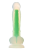 Dream Toys Radiant Glow In The Dark Soft Dildo - Фалоімітатор, 17,5 см (зелений)