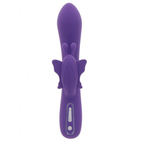 Toy Joy Fabulous Butterfly Vibrator - Вибратор кролик, 21.5х3.8 см