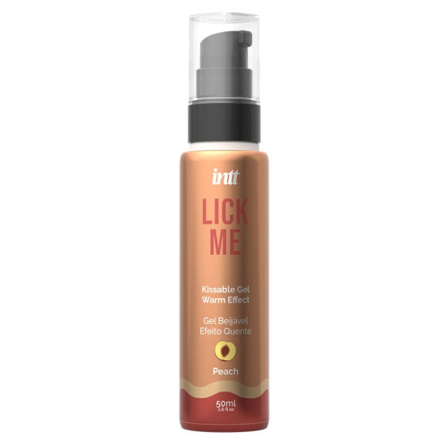 Лубрикант на водной основе Intt Lick Me Peach Kissable, 50 мл (персик)