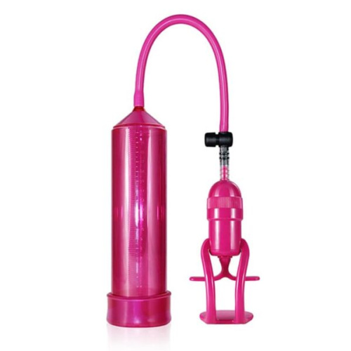 LoveToy Maximizer Worx Limite Edition Pump - Мужская вакуумная помпа, 22.8х6 см (розовый)