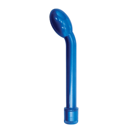 Topco Sales Eve After Dark G-Spot Vibe - Вибратор для точки G, 17.7х3.5 см (серебристый) - sex-shop.ua