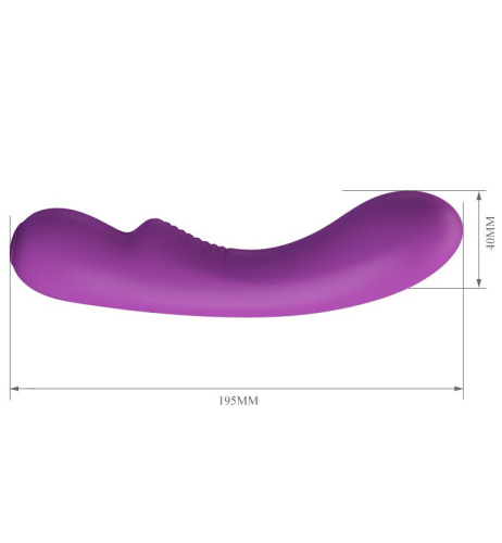 Pretty Love Elsa Vibrator Purple - Вибратор, 19,5 см (фиолетовый)