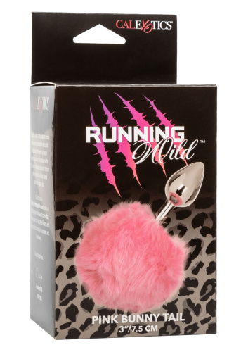 Металлическая анальная пробка CalExotics Running Wild Bunny