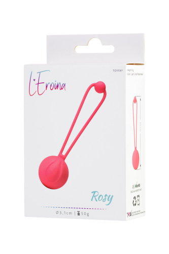 L'Eroina By Tonfa Rosy - Вагінальна кулька, 3,1 см - купити в Україні | Секс шоп SEX-SHOP.ua