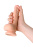 Toyfa - Suction cup based vibrator - Реалистичный вибратор, 17х4 см