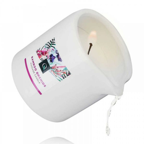 Exotiq Massage Candle Bamboo - Массажная свеча с ароматом орхидеи, 200 мл