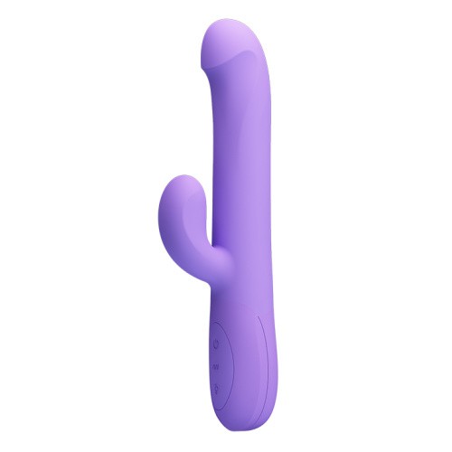 Pretty Love Truman Vibrator - вибратор кролик с функцией вращения, 23.8х3.7 см