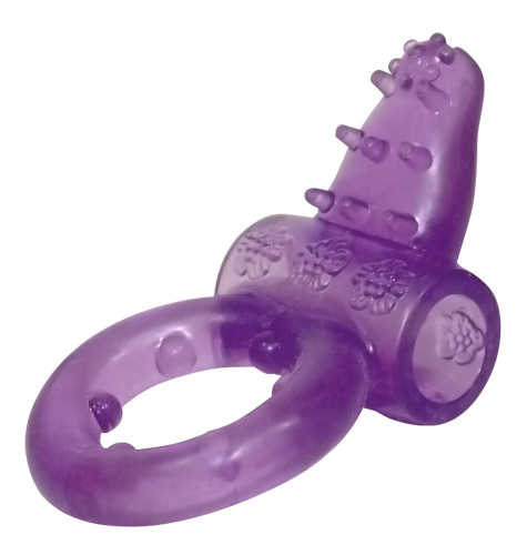 Be Thrilled Vibrating Cockring эрекционное виброкольцо со стимулятором клитора, 2.5 см - sex-shop.ua