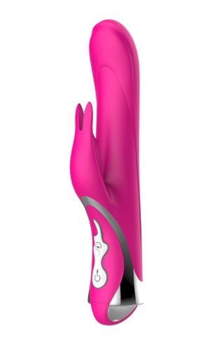 Missile Rabit pink - силиконовый вибратор кролик, 23.5х3.6 см (розовый) - sex-shop.ua