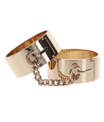 Taboom Slave Wrist Cuffs - Наручники металлические, (золотой)