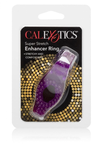 CalExotics Supеr Stretch Enhancer Ring - эрекционное кольцо, 5х2 см (фиолетовый) - sex-shop.ua