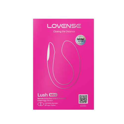 Віброяйце зі смарт управлінням Lovense Lush 4 Mini - купити в Україні | Секс шоп SEX-SHOP.ua